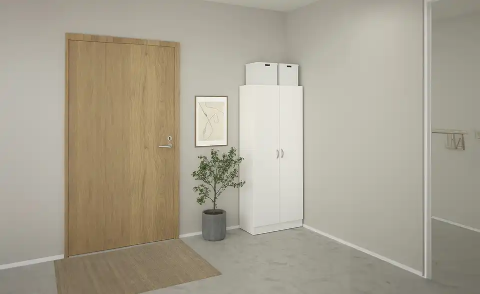 Drehtürenschrank