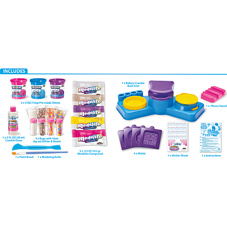 Cra-Z-Art Bakery Crackle Bash slim-kit