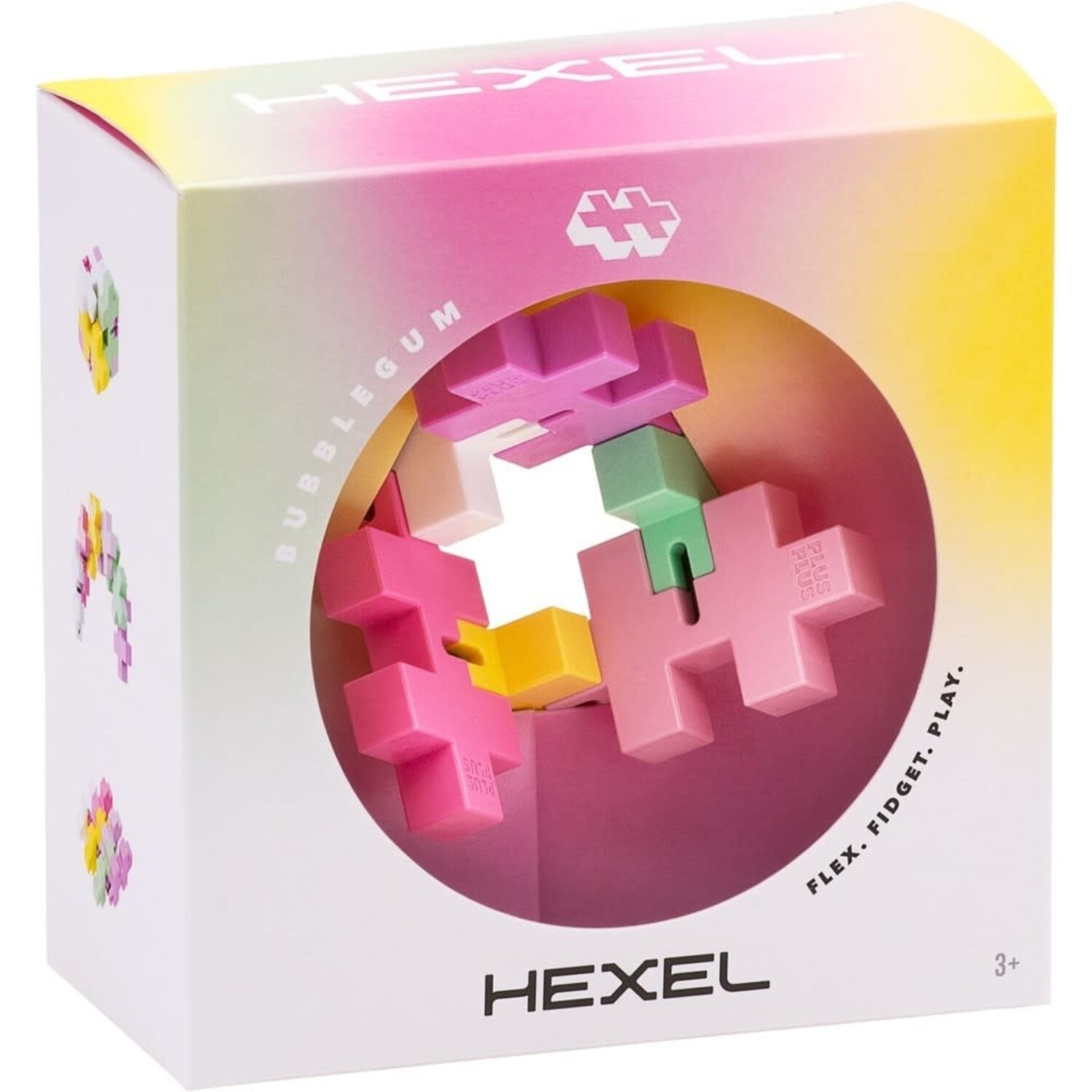 Plus - Plus | Hexel kauwgom 6 stuks