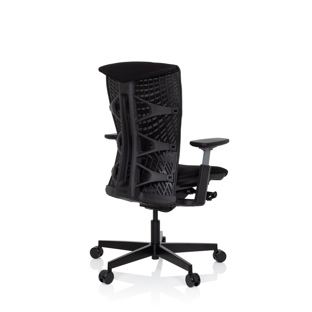 Profi Bürostuhl SKOPE Netzstoff mit Armlehnen (höhenverstellbar) hjh OFFICE
