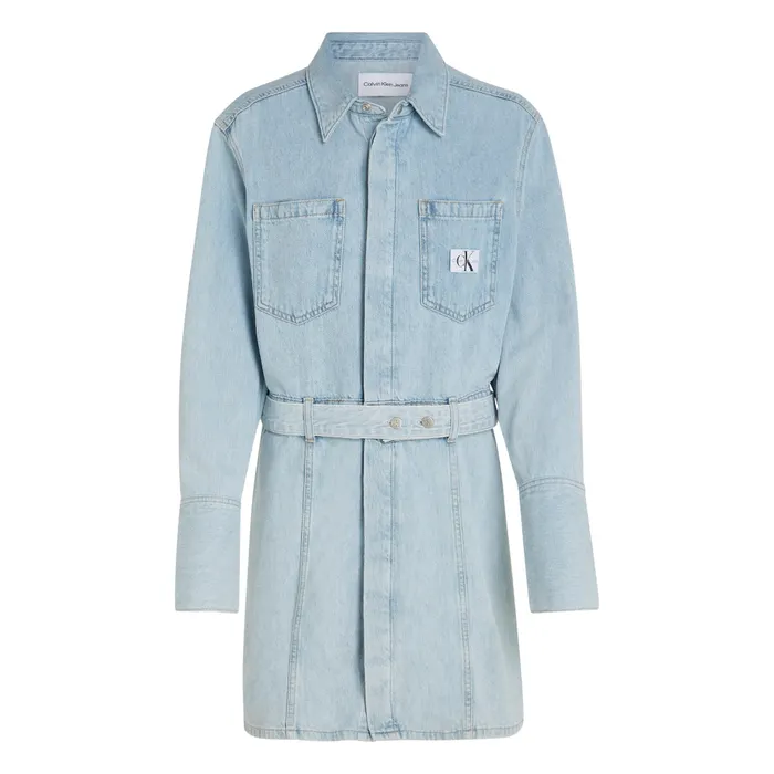 Calvin Klein Denim Overhemdjurk Dames
