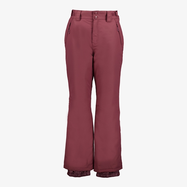 Mountain Peak dames softshell skibroek aubergine
