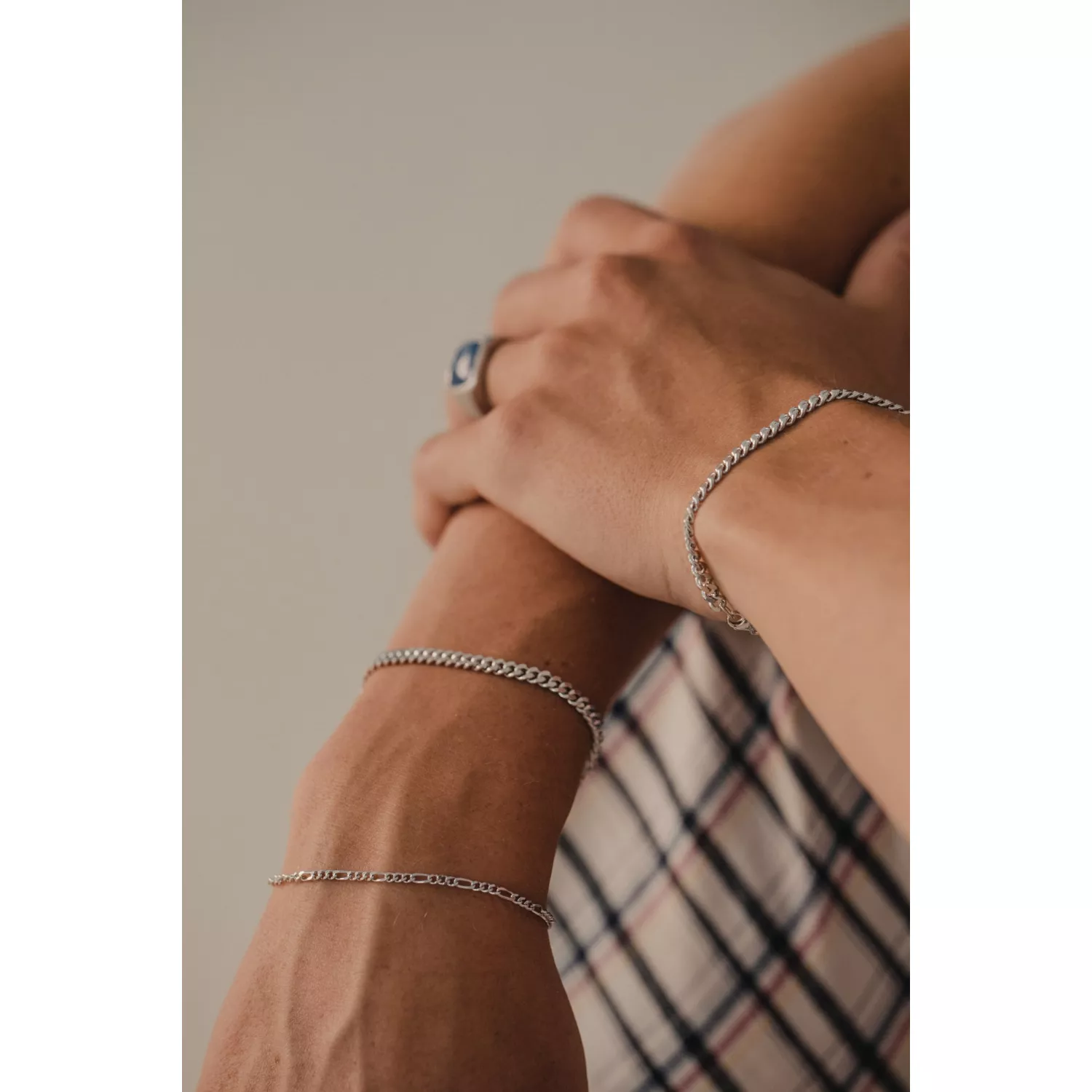 IX Studios Figaro Armbånd 22 kt. Forgyldt Sølv DMVFG060GD