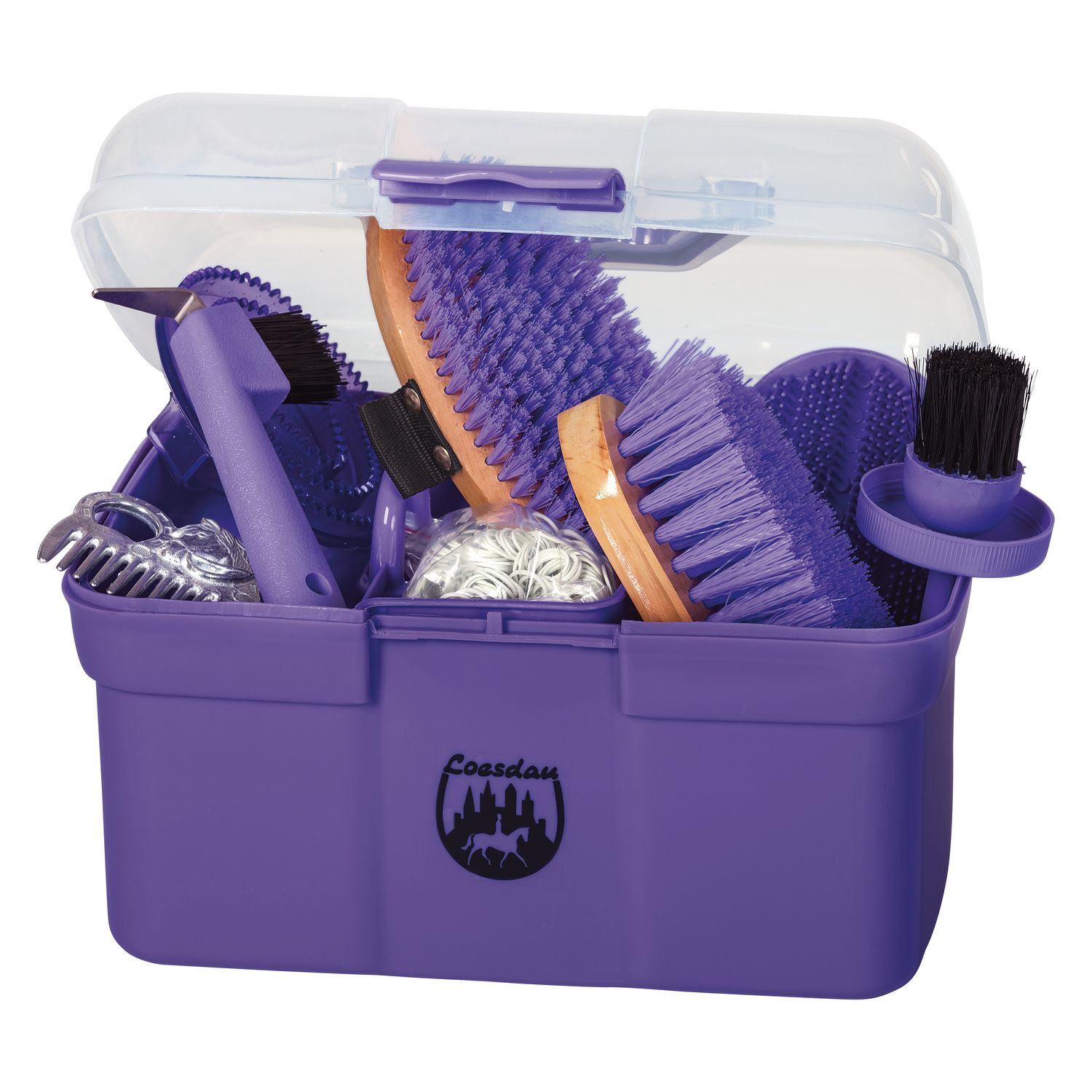 Horse-friends Putzbox Set  - lila