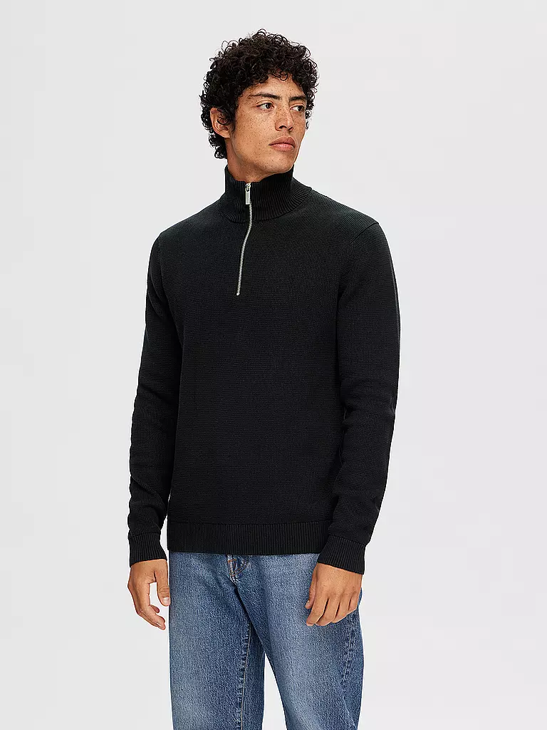 SELECTED Troyer Pullover SLHDANE schwarz