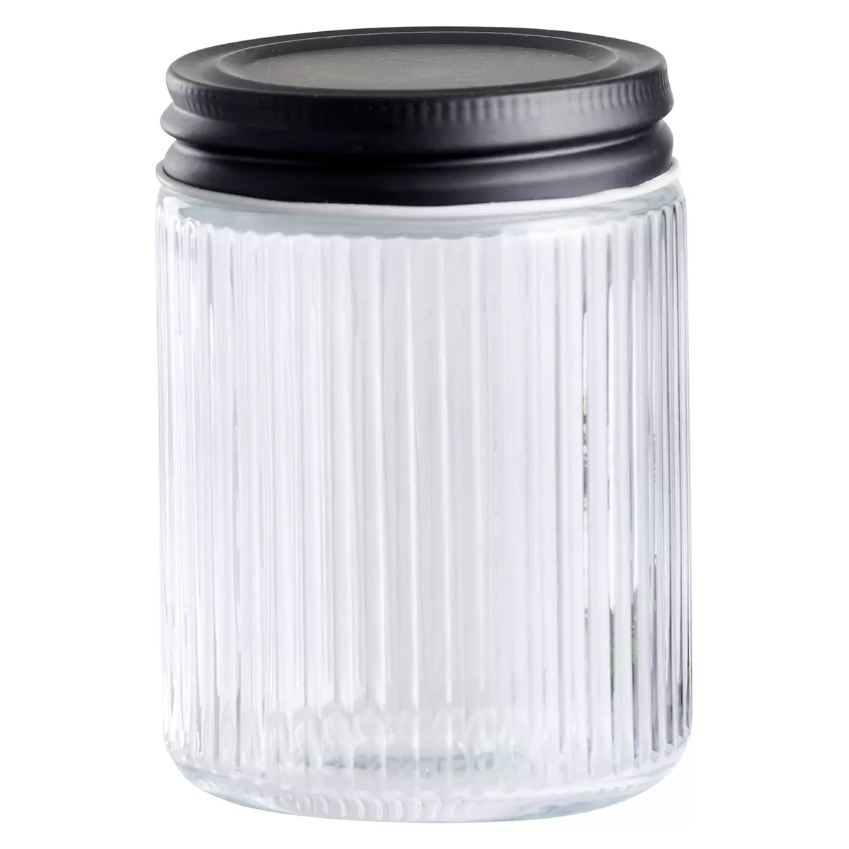 Vorratsglas 0,3l SCHOU schwarz,transparent