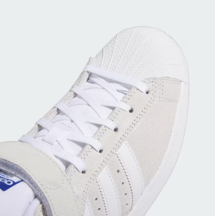 Adidas Skateboarding Pro Shell ADV Crystal White Royal Blue 5 US / 37.5 EU