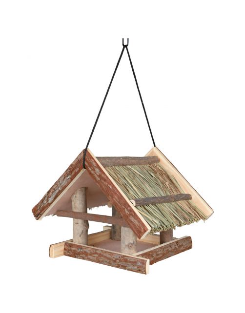 Trixie Natural Living Voederhuis. Ophangbaar - Voederhuis - 25x25x25 cm