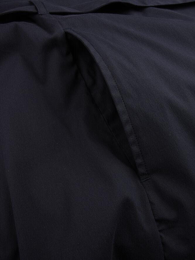 Stenströms Ivona Dress, Chest ruffles Navy