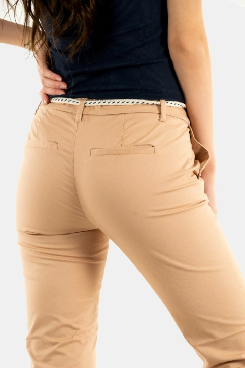 pantalons only biana rugby tan