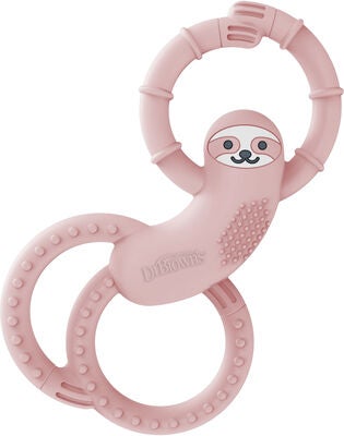 Dr. Brown's  Dovendyr Bitering Silikon, Pink