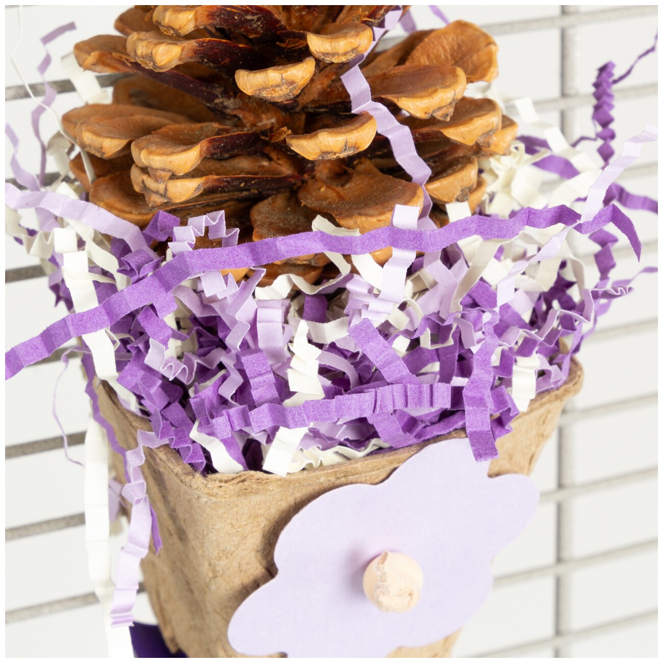 HappyBird Knabberspielzeug Pinecone Cup