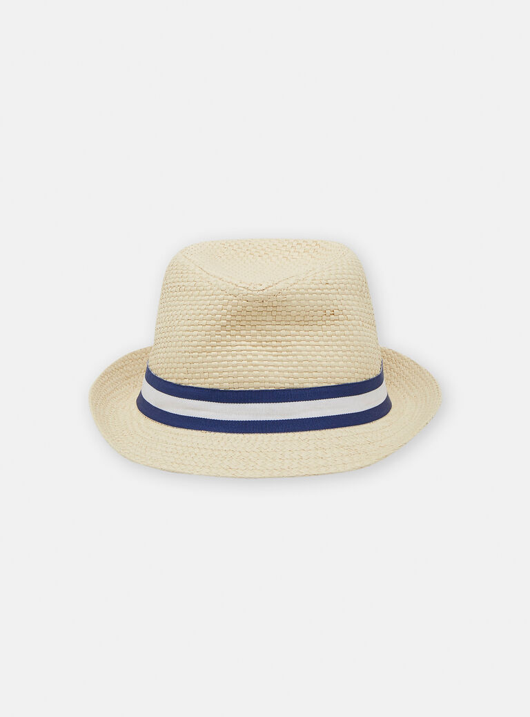 Chapeau panama en paille pour garçon
