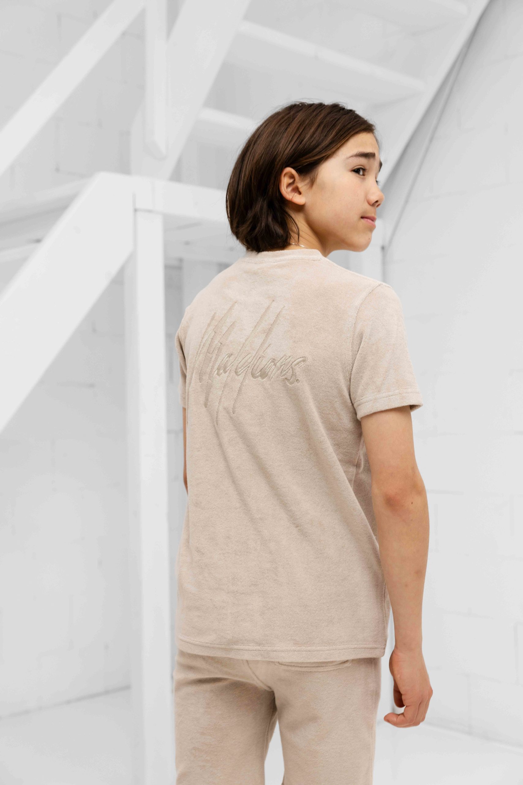 Malelions Signature Towelling Zomerset Kids Lichtbruin