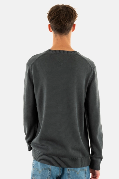 Pull leger tommy jeans slim essntls pub new charcoal