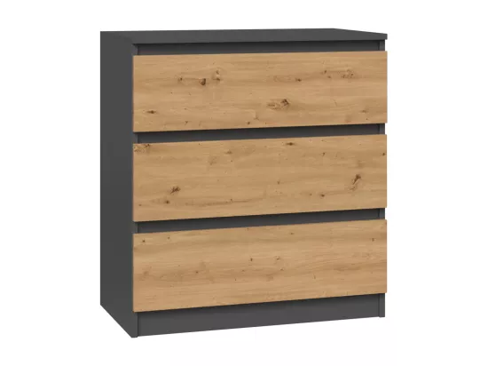 Malwa M3 Commode ARTISAN en ANTRACITE