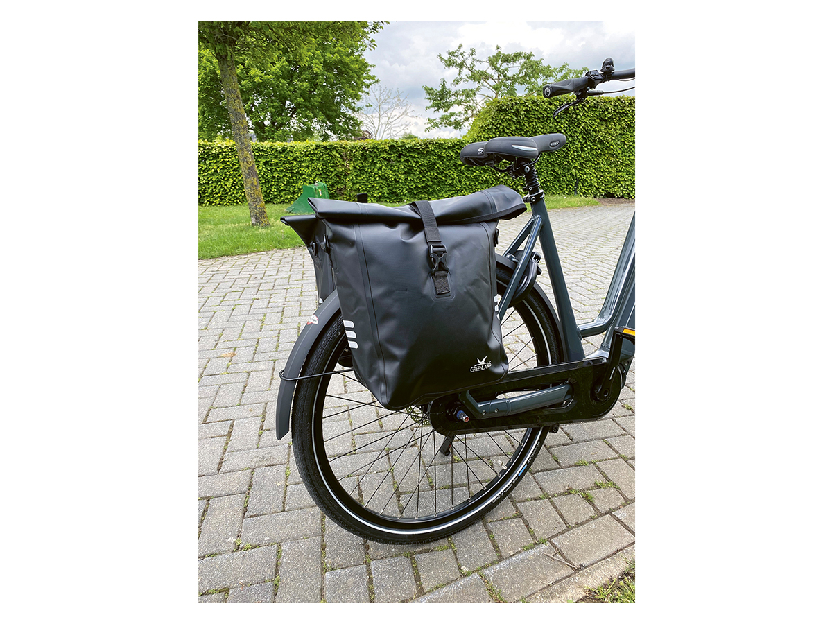 Greenlands Waterproof 18.5 enkele fietstas - Black
