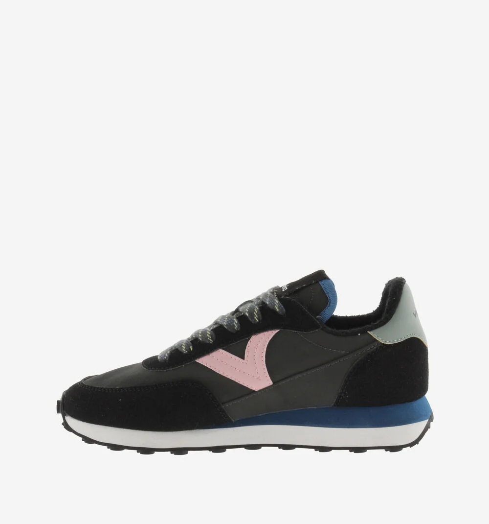 ASTRO COLOURED NYLON SNEAKERNEGRO