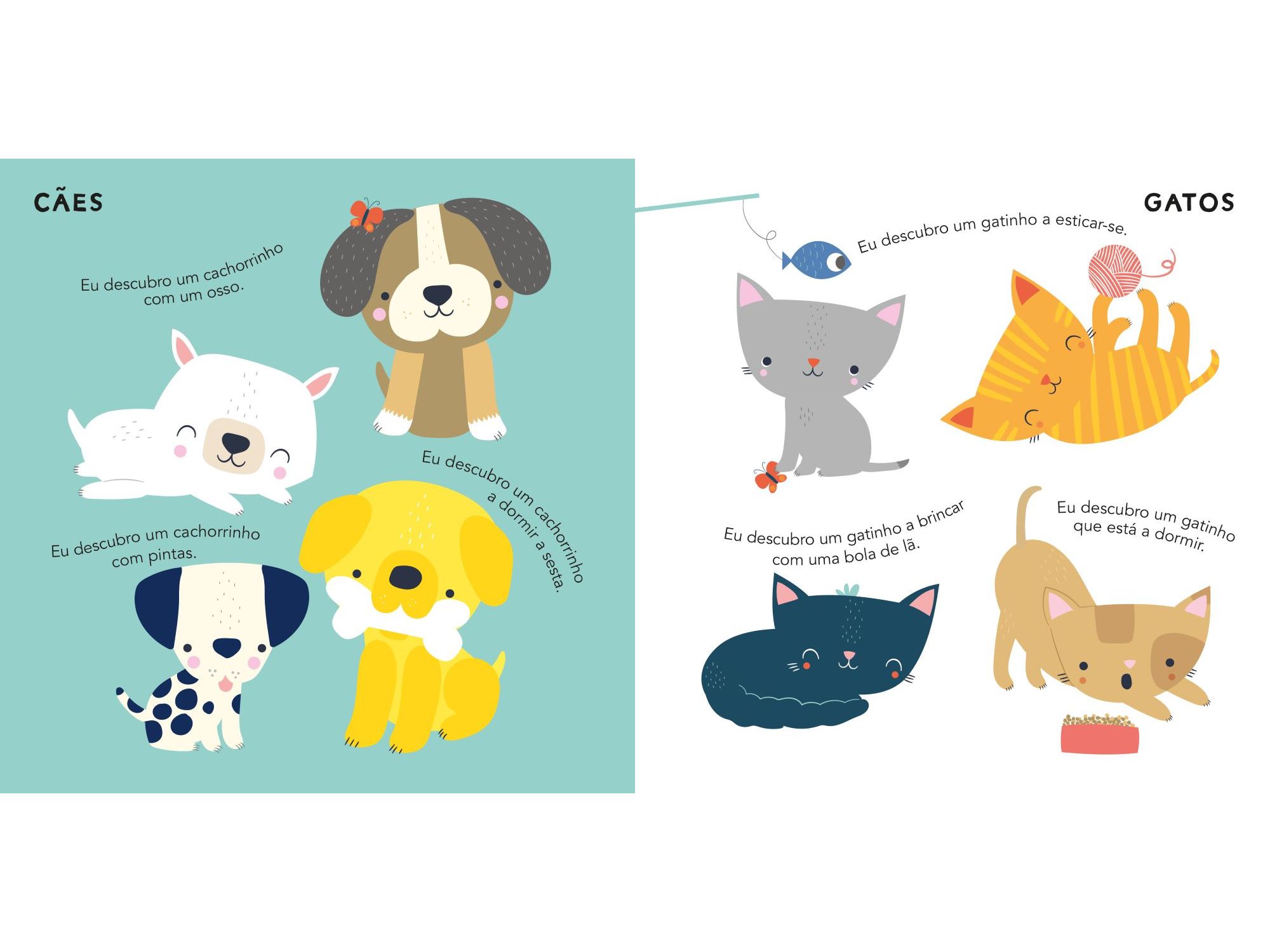 LIVRO EU DESCUBRO ANIMAIS BEBÉS