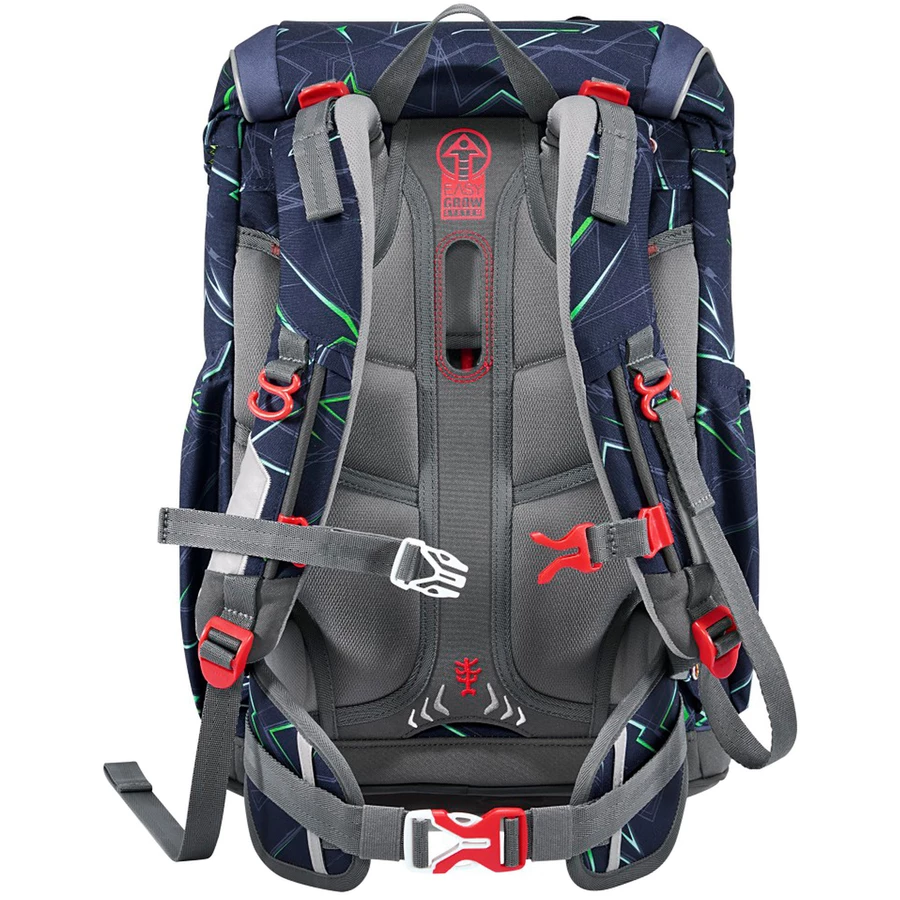 Step by Giant - Schulrucksack Set 5tlg. Ninja Kimo