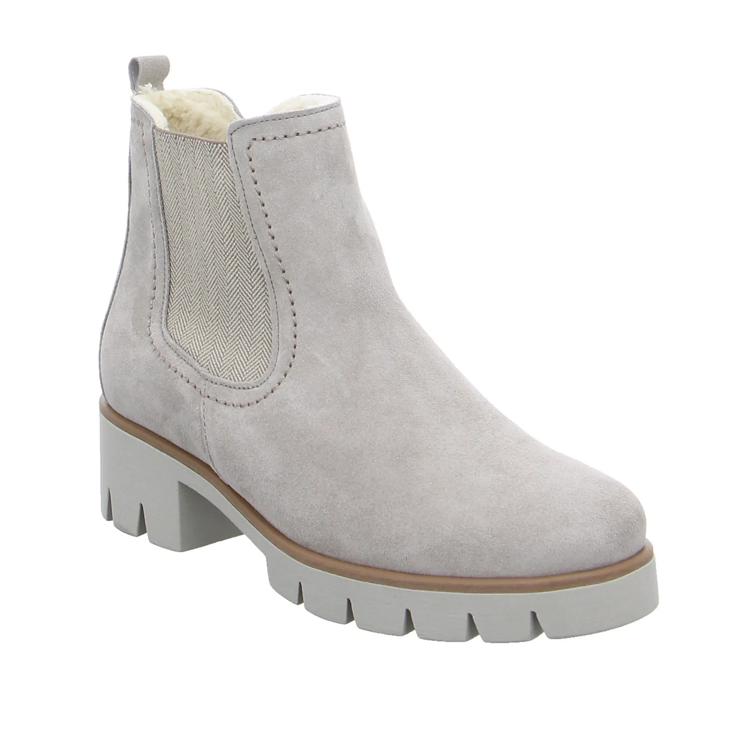 GABOR Stiefelette Beige Leder