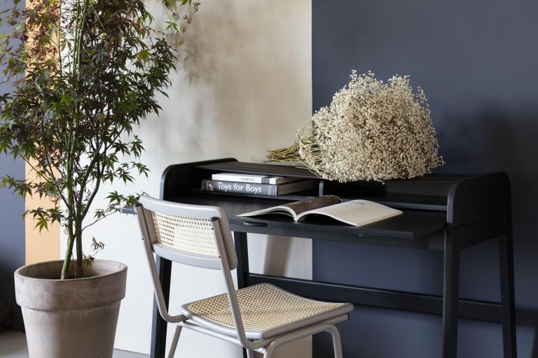 Zuiver Barbier bureau zwart