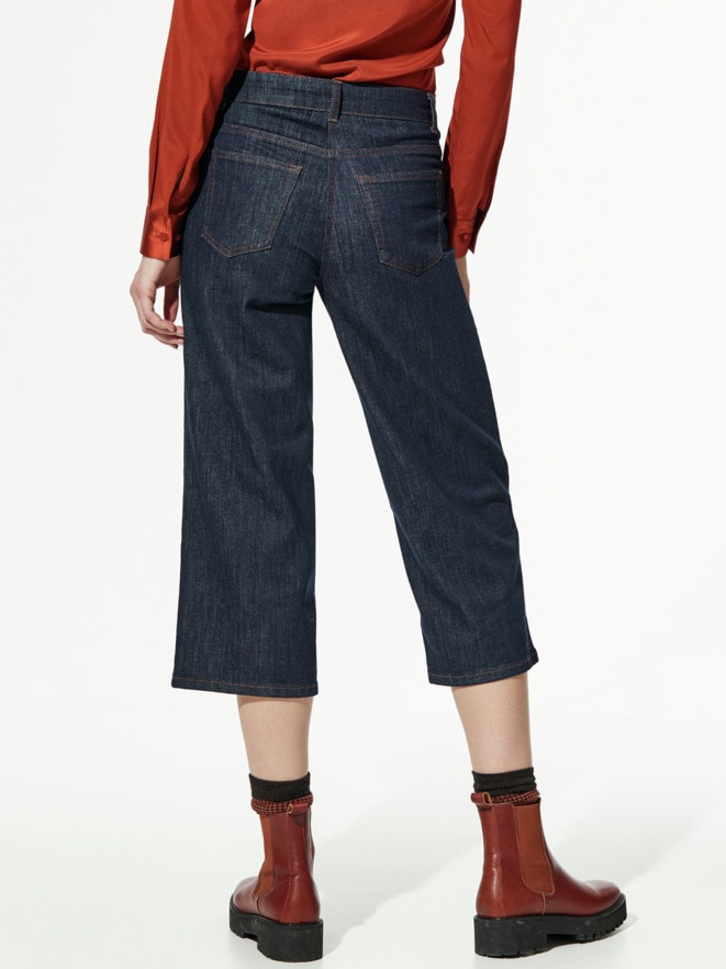 Ultraleicht-Jeans-Culotte