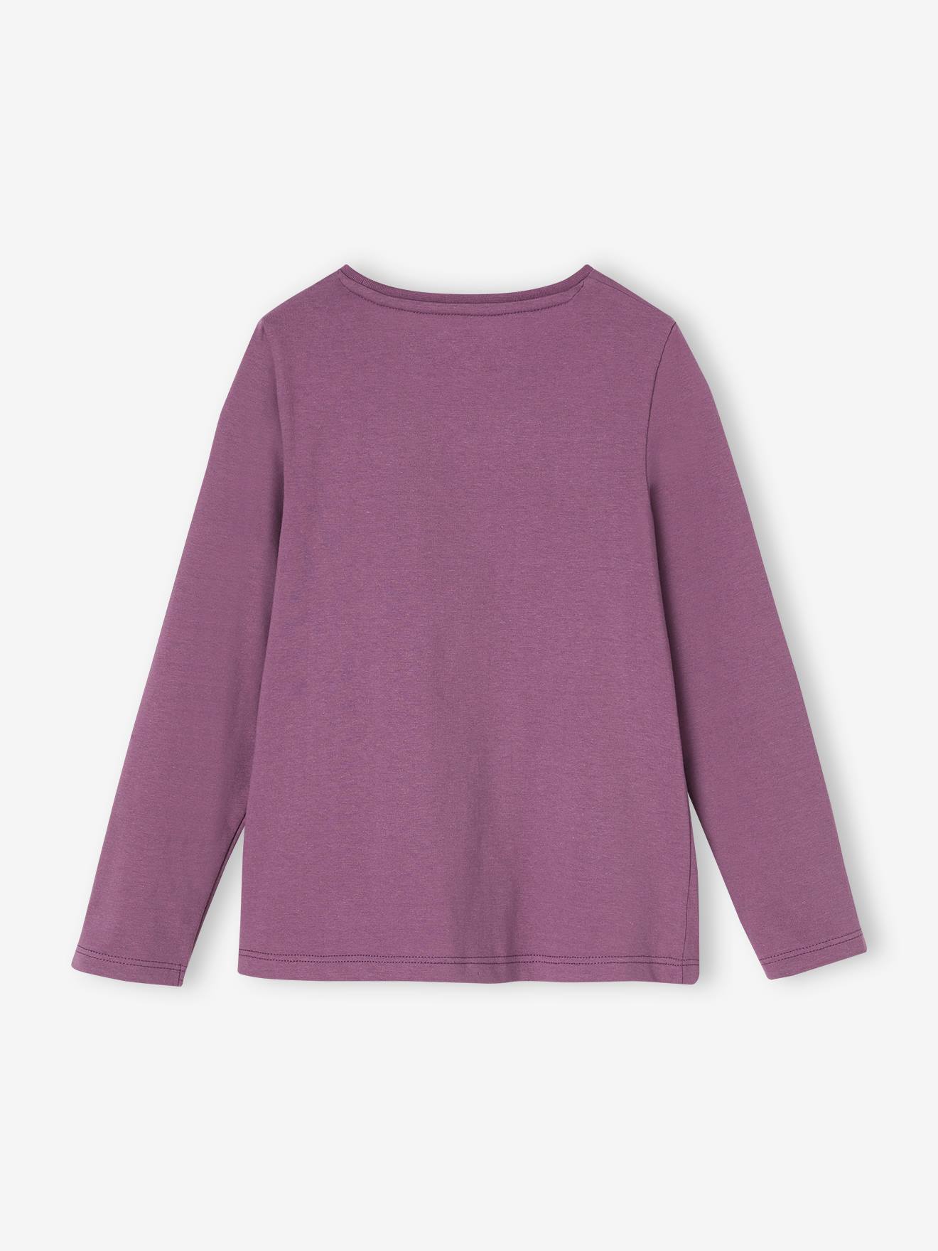 Camiseta com mensagem, para menina, cor off-white