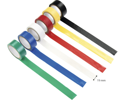 Universele plakband rolset 6 stuks