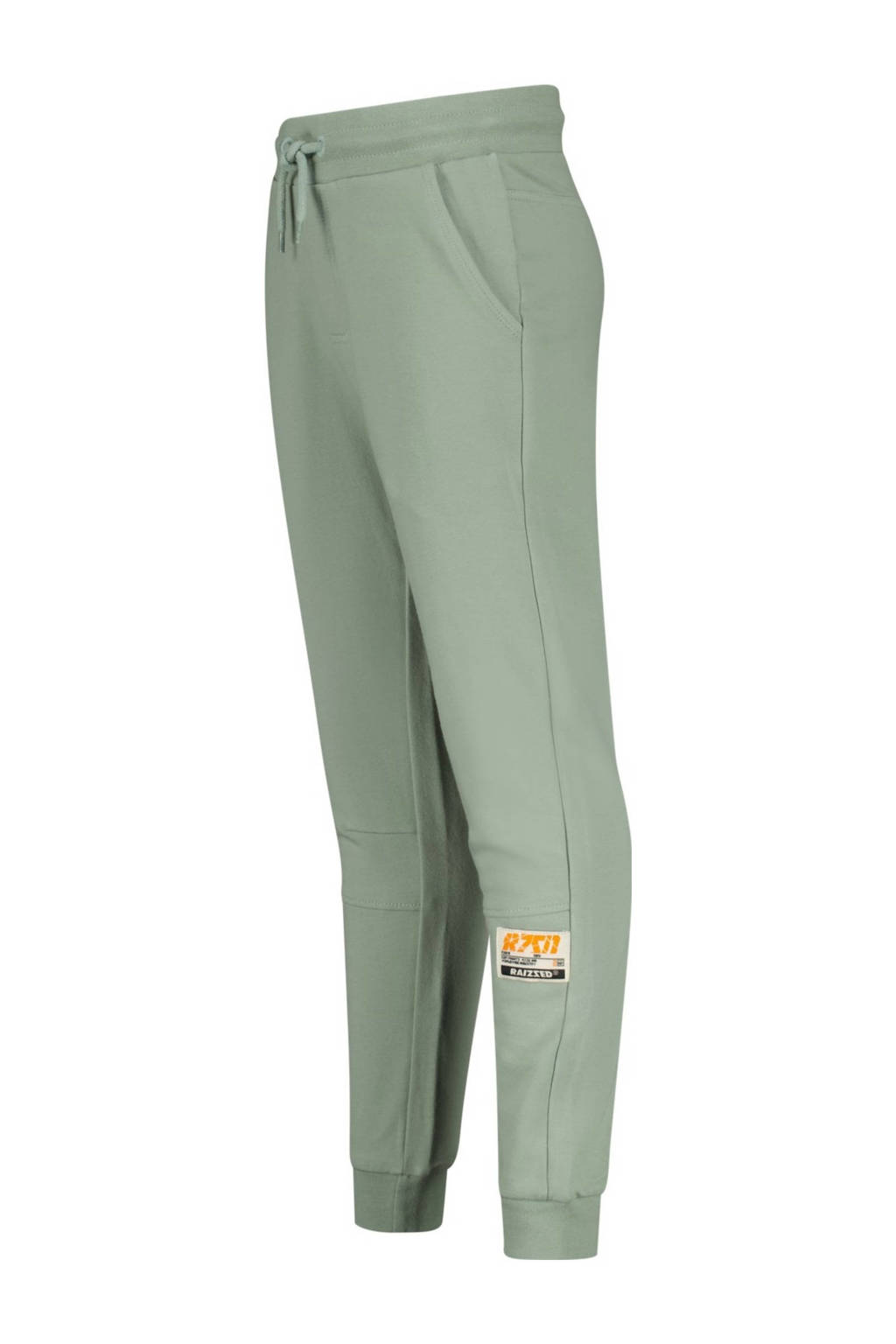 Raizzed tapered fit joggingbroek Tezu met logo zachtgroen
