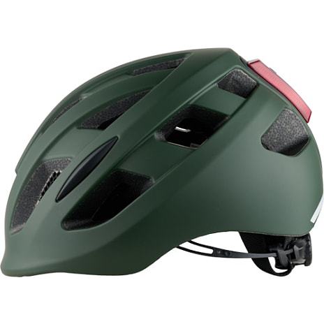 SCO Premium cykelhjelm med lys - grøn