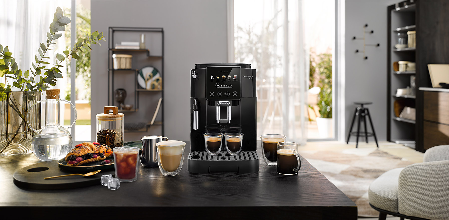 DELONGHI ECAM 220.51.B Volautomatische espressomachine zwart