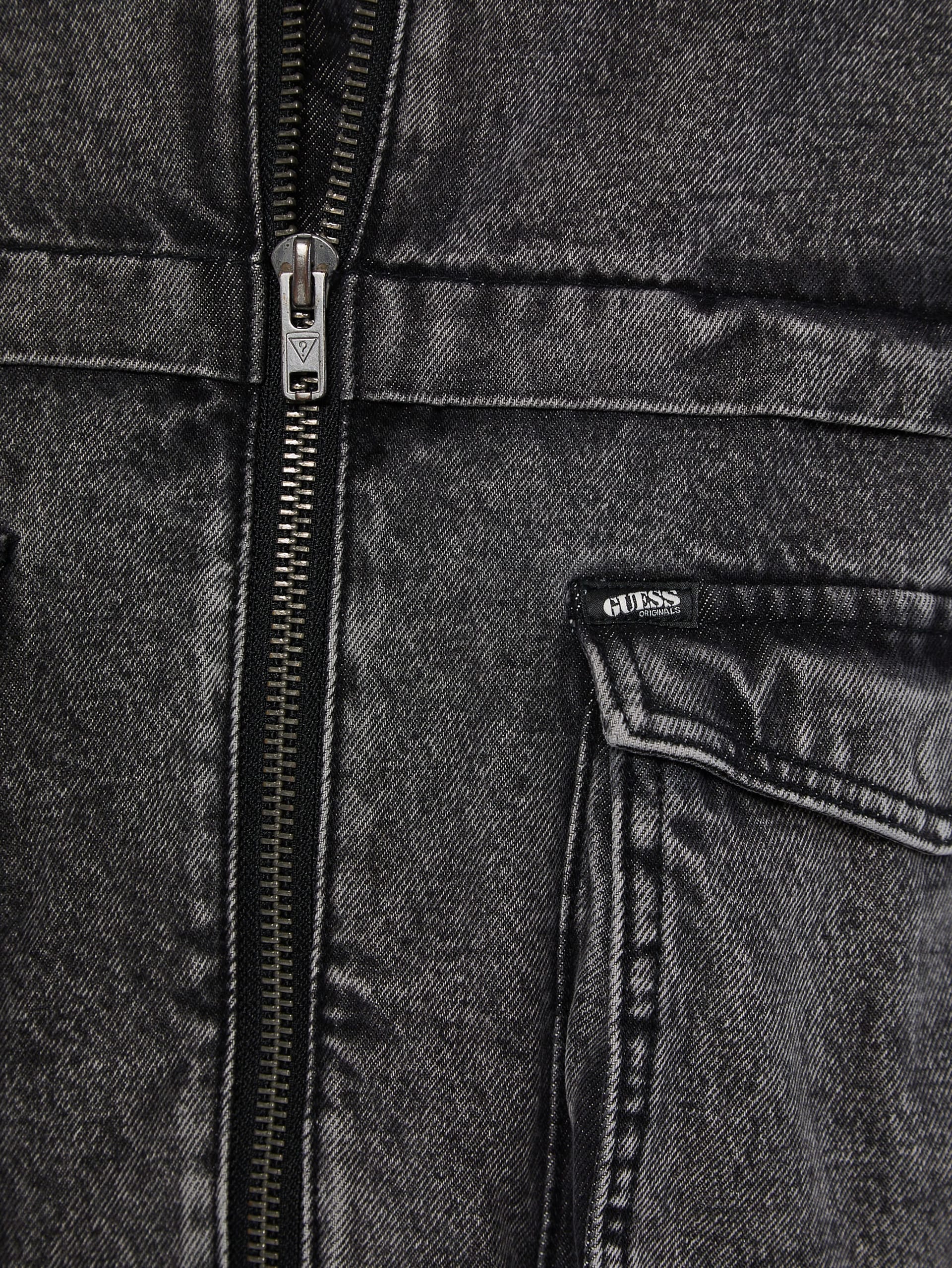 Jaqueta jeans GUESS Originals com lavagem ácida