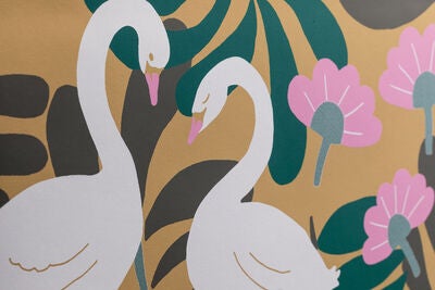 Petite Déco Tapet Swan, Gull