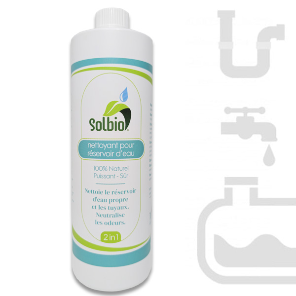 Nettoyant pour réservoir et système d'eau 1L SolBIO