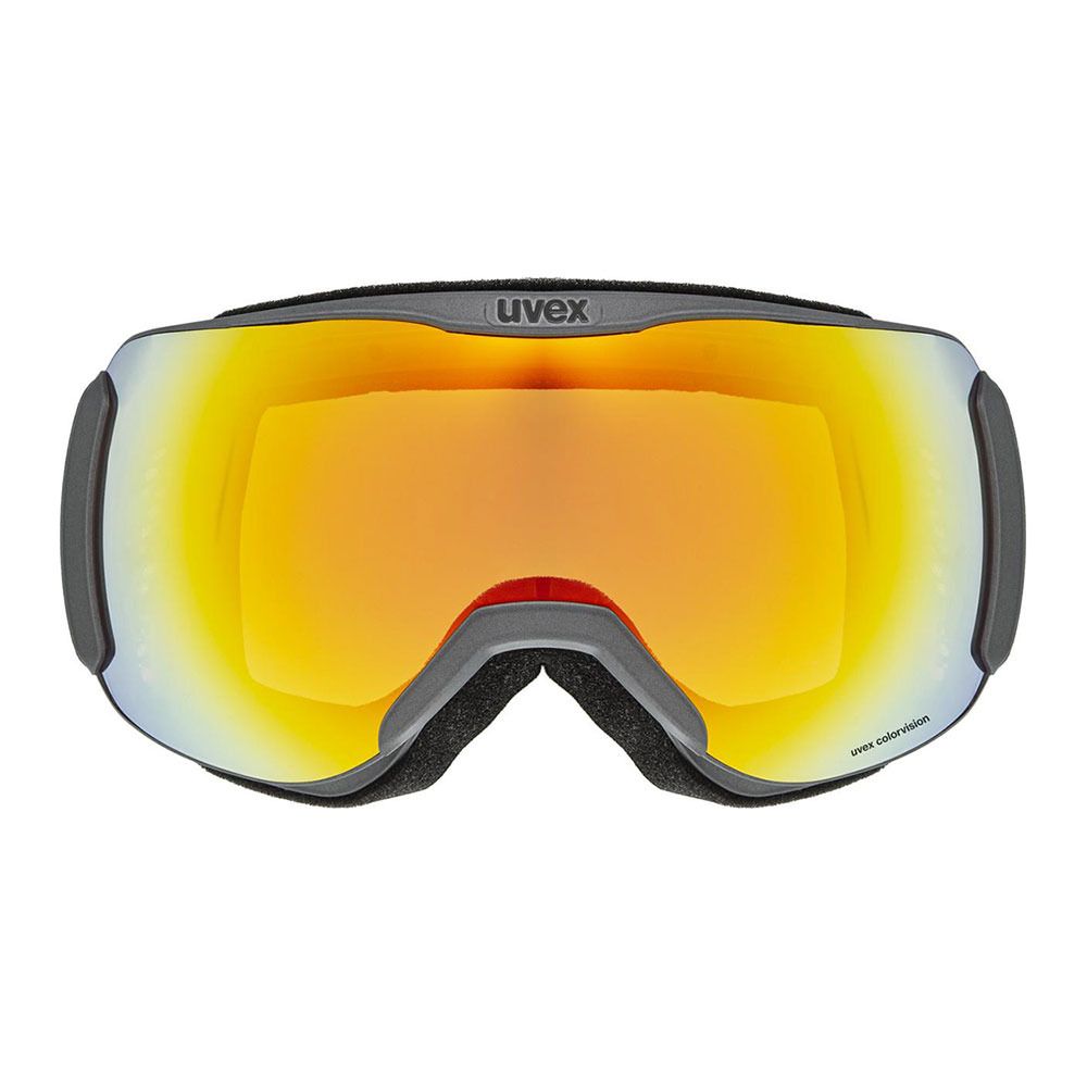 Uvex DOWNHILL 2100 CV - Masque ski rhino matt/mirror orange