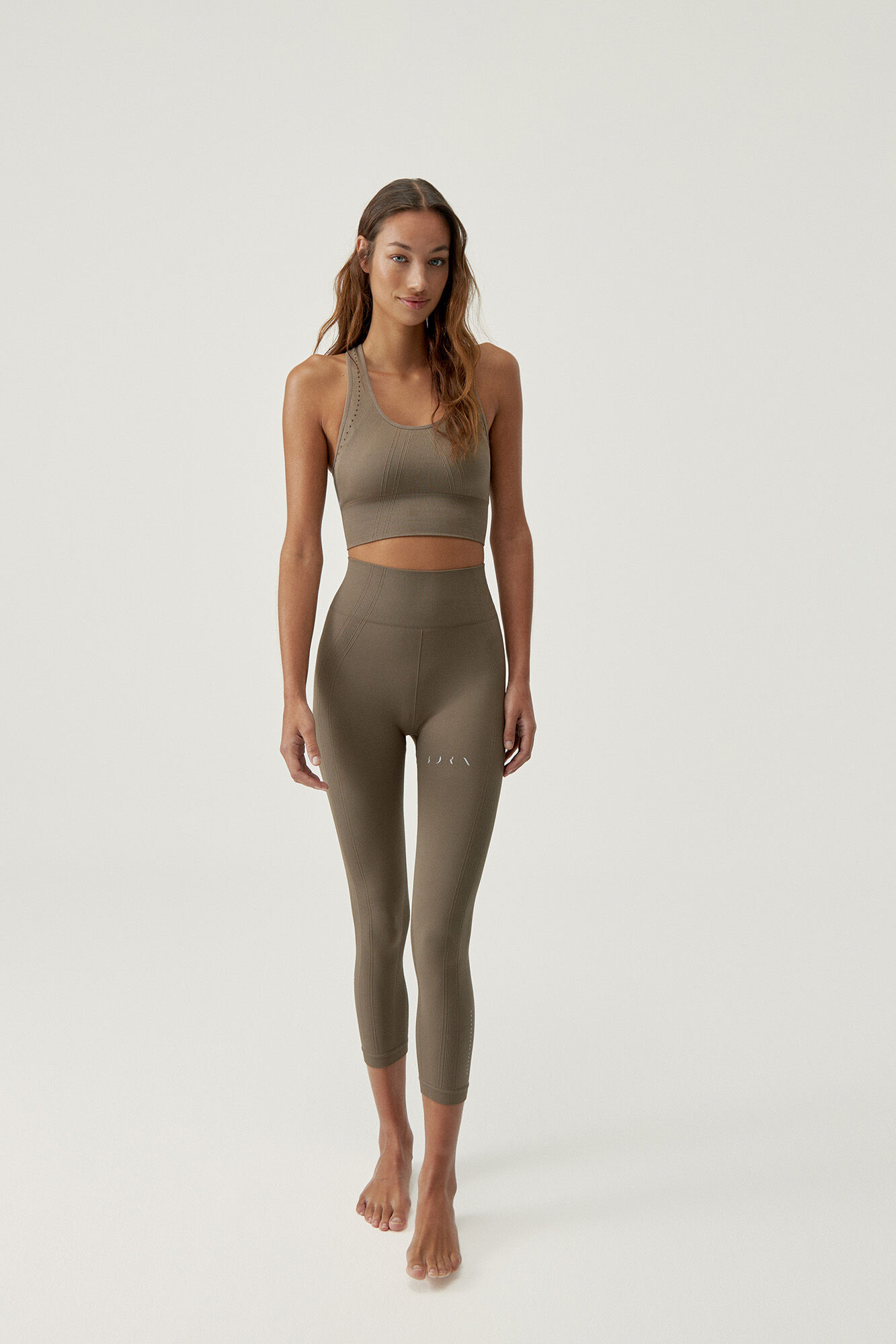 Leggings Zina Fossil - nude