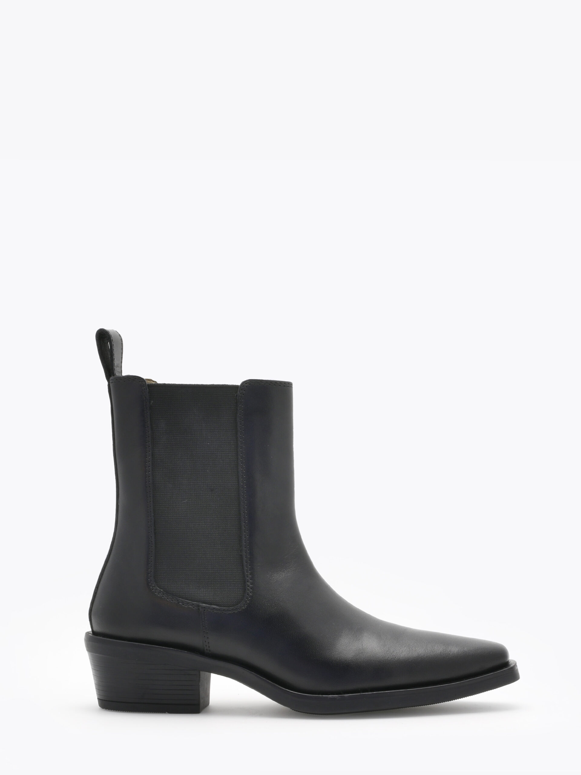 Mira Leather Boot Black - Trapes Sko