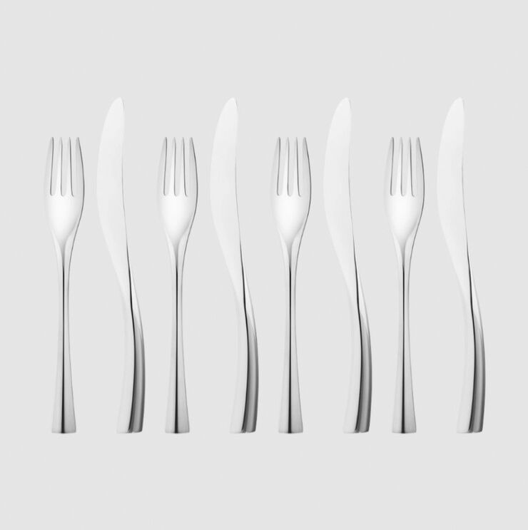 Georg Jensen COBRA Frokostbestik, gaveæske, 8 dele