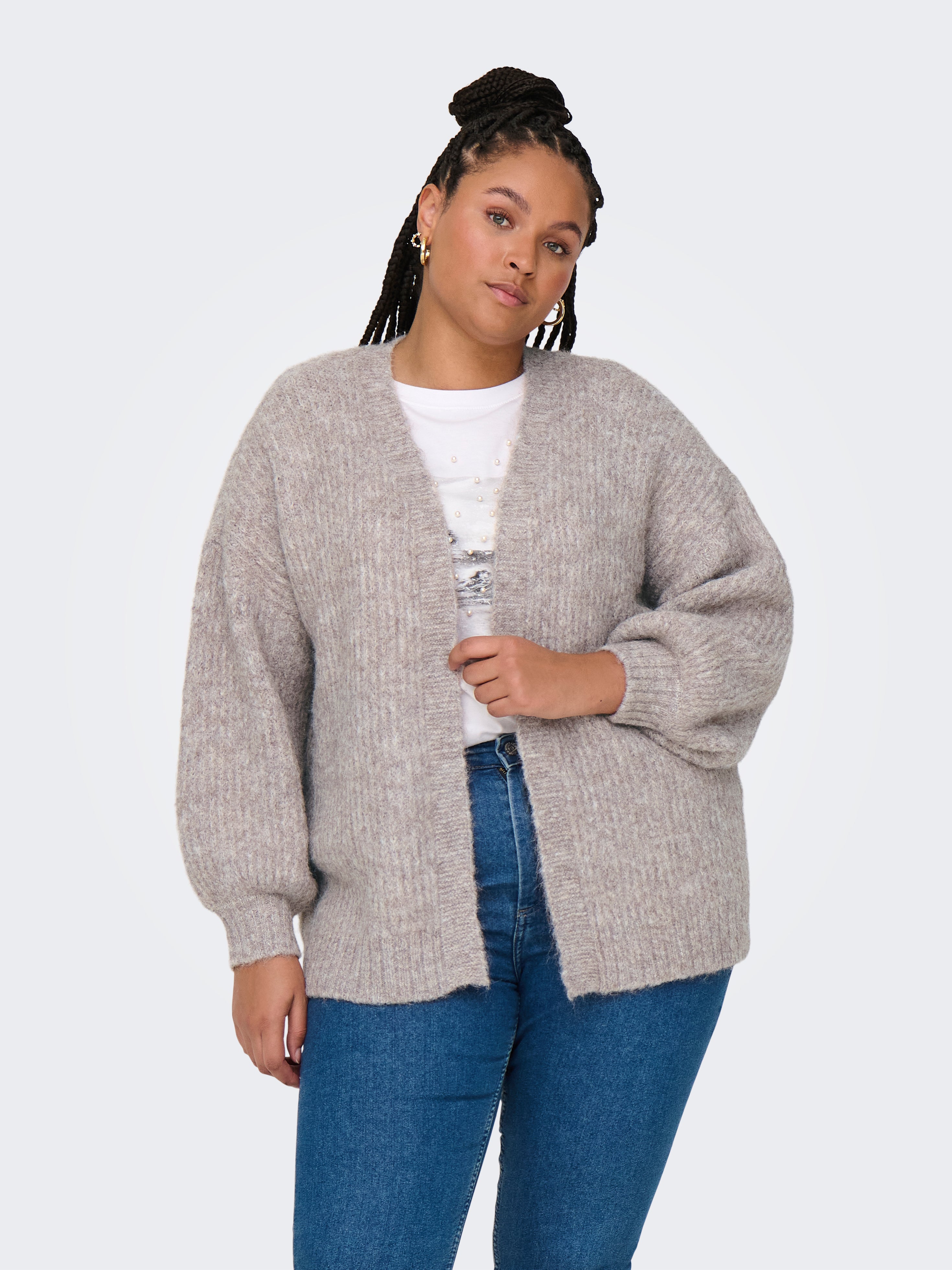 CARMAGGIE Strickjacke Malt Ball