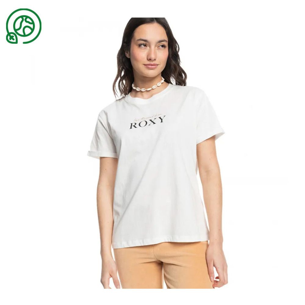 Roxy NOON OCEAN - Tee-shirt Femme snow white