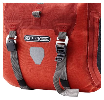 Sacoche de Guidon Ortlieb Handlebar-Pack Plus 11L Rouge Salsa Dark Chili