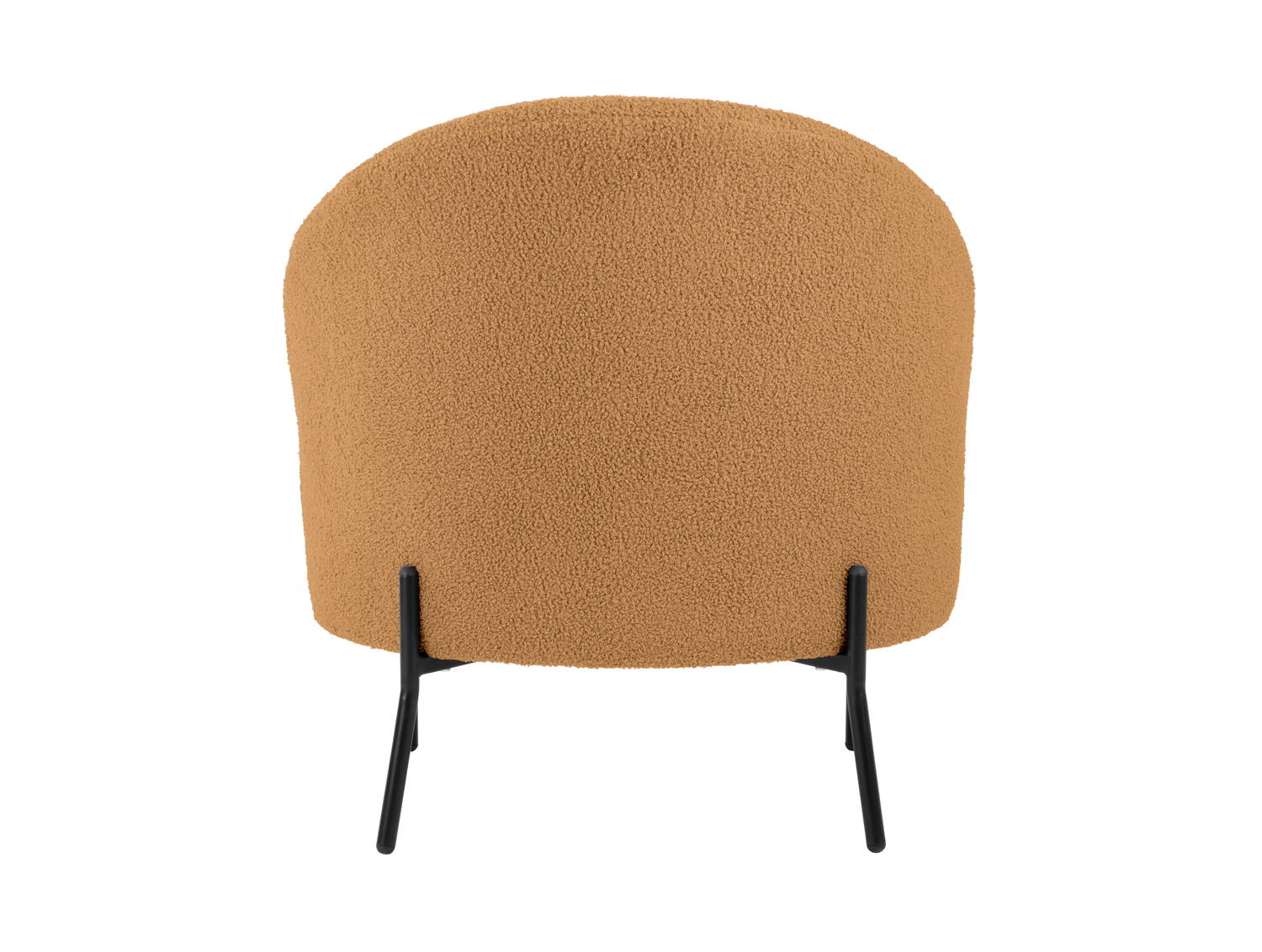 Chair Noble teddy curl sand brown