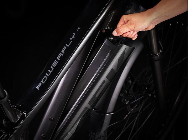 POWERFLY FS 4 EQ GEN3 Crossover E-Bike  matte dnister black gloss trek black  XS