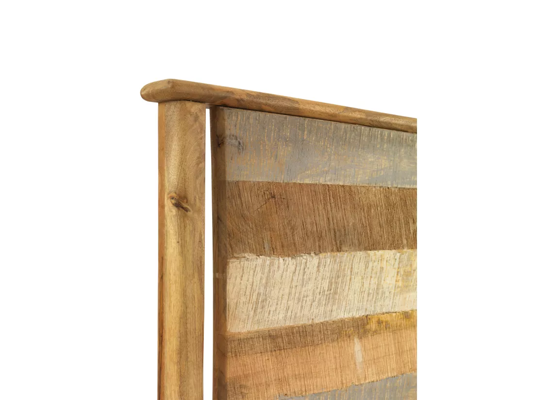 Tête de lit en bois de manguier massif 110x120 cm