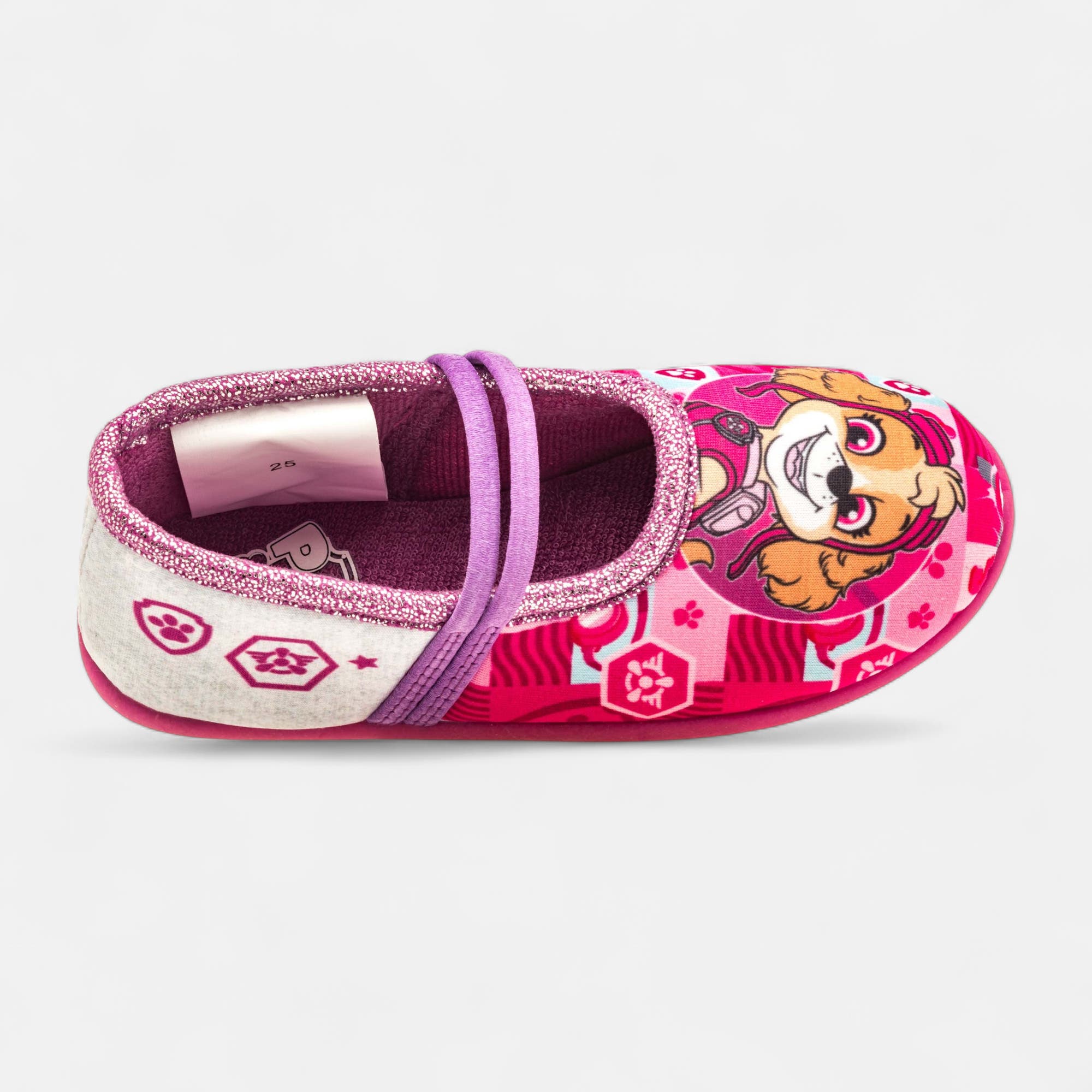 Chaussons ballerines Fille rose