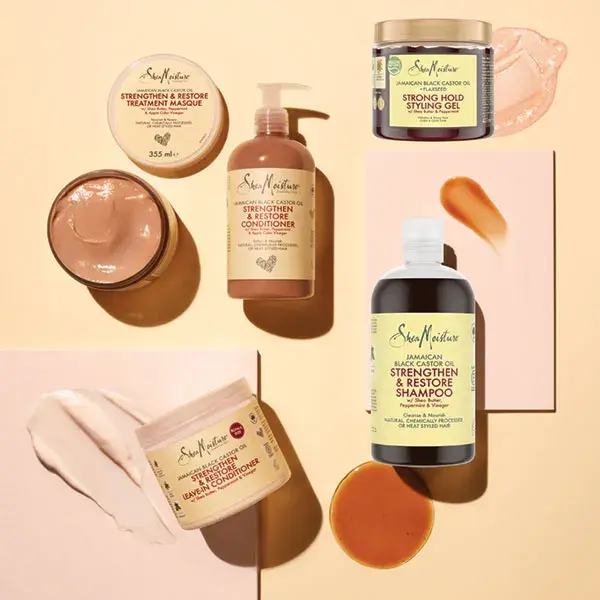 Gel de estilização de fixação forte Shea Moisture 431ml