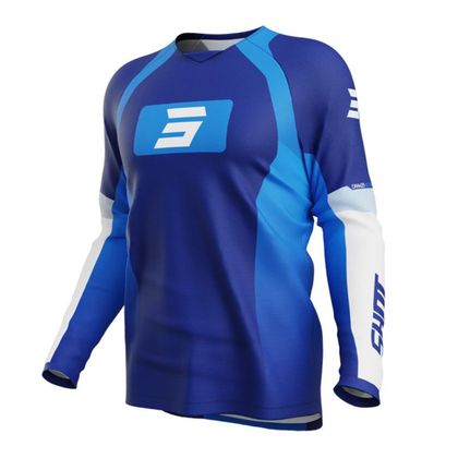Maillot cross Shot DRAW - INSTINCT 2025 - Bleu