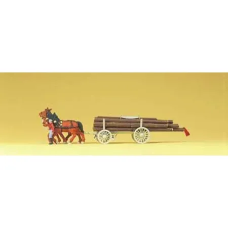 Preiser 30465 HO Langholzwagen