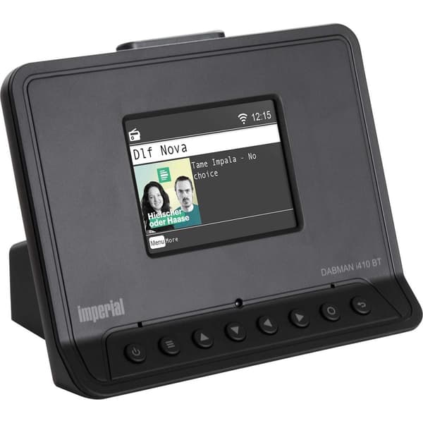 imperial DABMAN i410 BT Compact Hybrid Radio DAB+ / FM / Internett / Bluetooth Svart